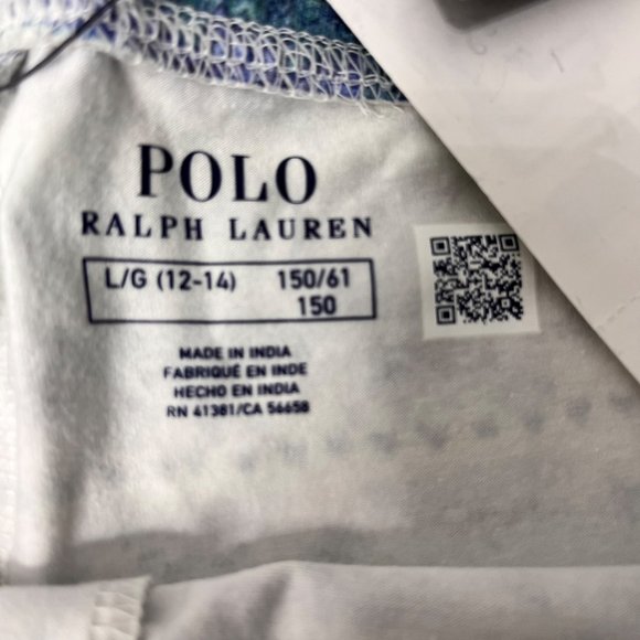 Polo Ralph Lauren Multi Colored tights Girls Sz large NWT - Picture 6 of 7